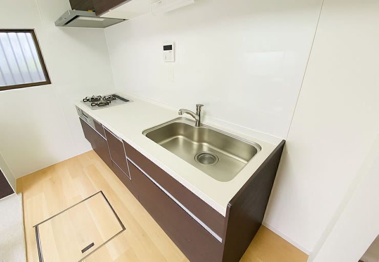 調理スペースもしっかり確保されたキッチン★
コンパクトながらも生活利便の高い設備が揃っています!