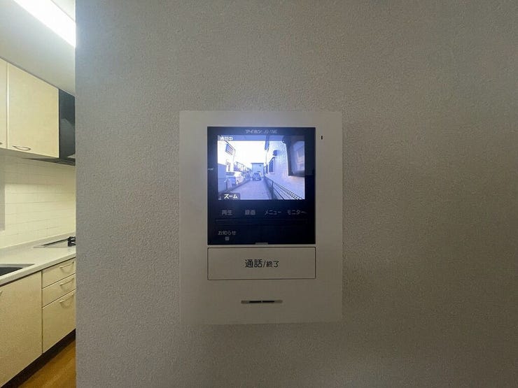 モニター付きインターホン
