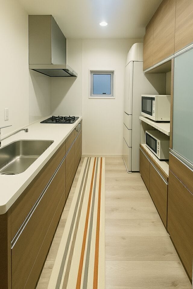 システムキッチン★
人気のカウンタータイプでご家族との会話を楽しみながらの炊事が可能!
調理スペースも広く使い勝手も◎
※小物類を削除する修正を行っております。