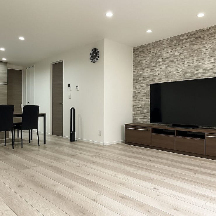 室内も大変きれいにお使いです♪
白やグレーを基調としたトレンド感のあるおしゃれな室内★
インテリアとのバランスもとりやすいですね。
※小物類を削除する修正を行っております。