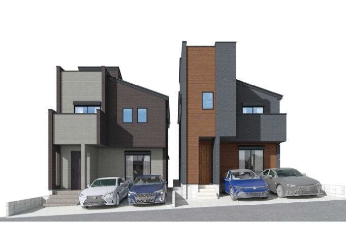 【外観】
外観パース