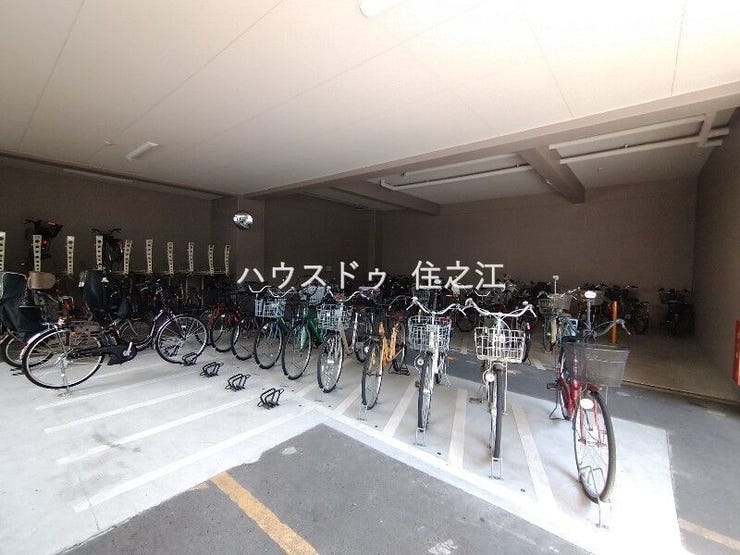 ★駐輪場も区画数はたくさんございます。空き状況の確認はお気軽にお申し付け下さい。