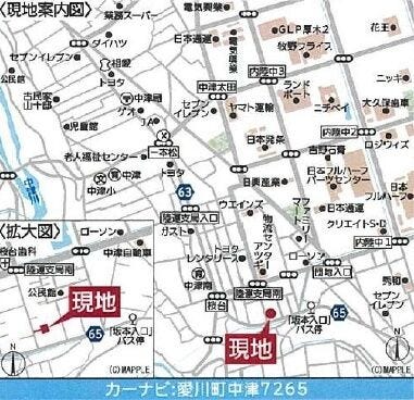 【現地案内図】