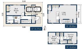 江戸川区上篠崎３丁目