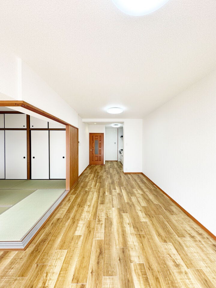 【2025年9月リフォーム完了】2面バルコニー♪バルコニー面積約61㎡♪ペット相談可♪角部屋♪