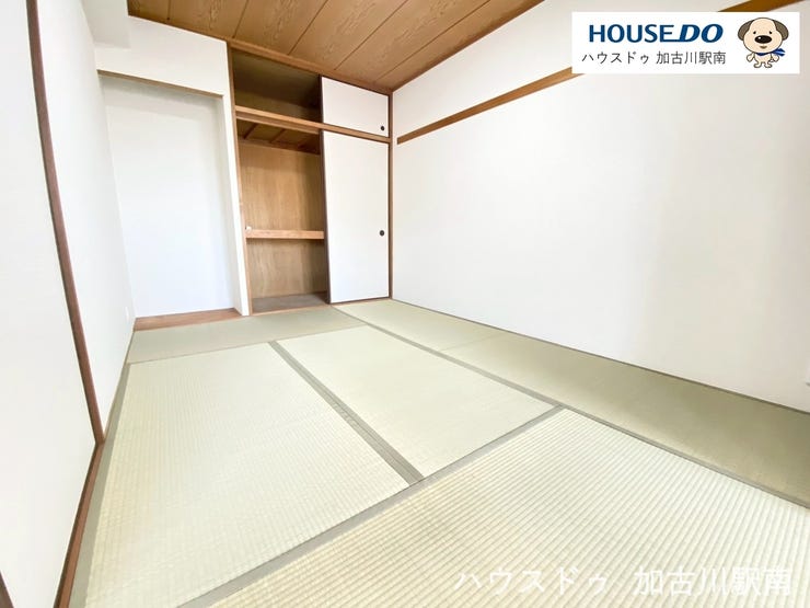 小さなお子さまのいる方におすすめ!リビング横に和室のあるタイプの間取りです