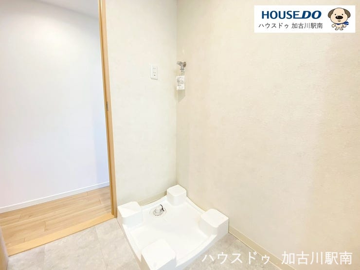 暑い日でも寒い日でも室内なら快適に洗濯できます☆