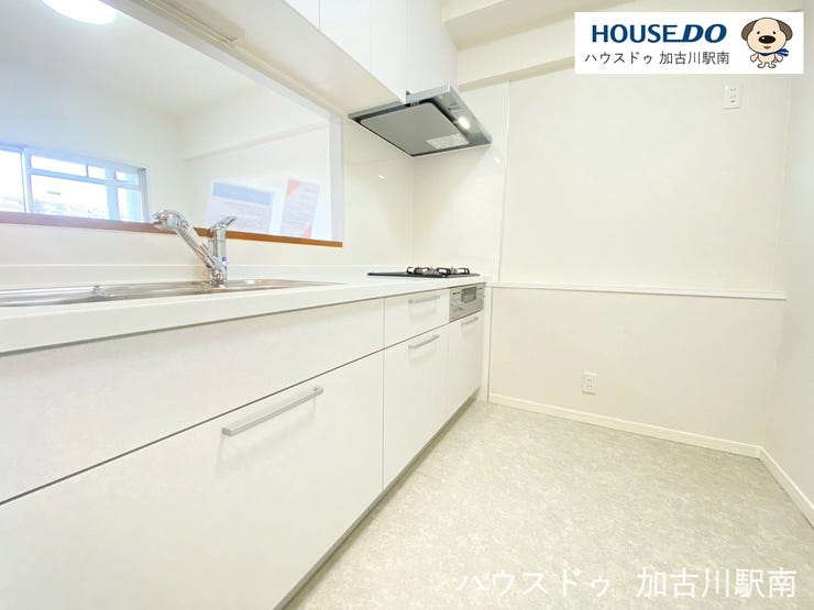 広々キッチンではお子さんと一緒にお料理もできます♪