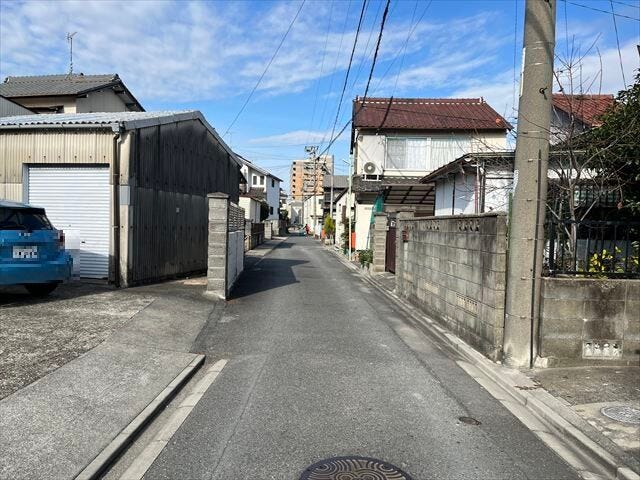 閑静な住宅街です。