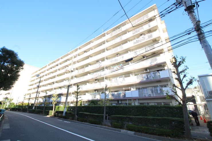 【外観】
陽当り・通風に優れた魅力的で快適さを追求したマンションです。