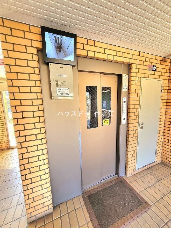 ★エレベーター完備。モニター付きなのも嬉しいポイントですね♪