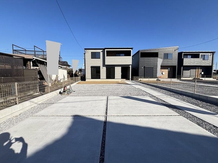 ゆとりある駐車スペース♪