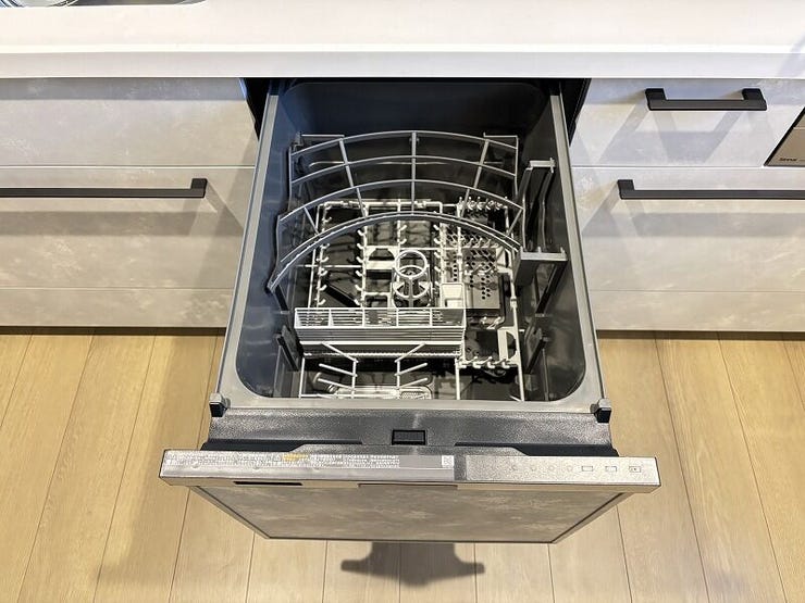 時間と水の節約ができる主婦の強い味方、食器洗浄乾燥機♪