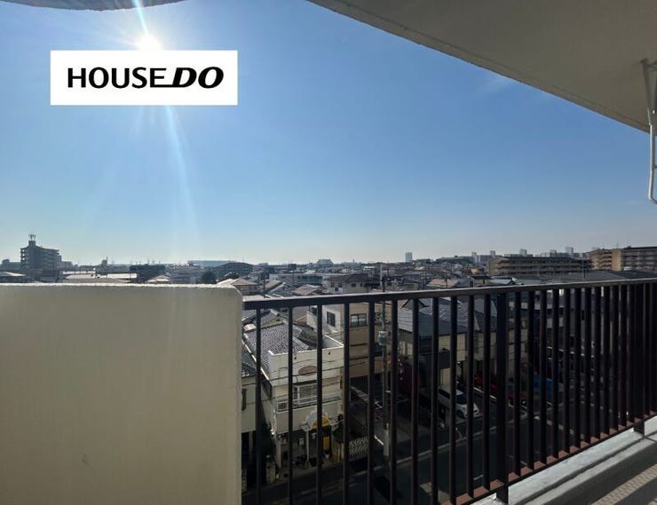 南向き5階部分で日当たり・通風良好♪