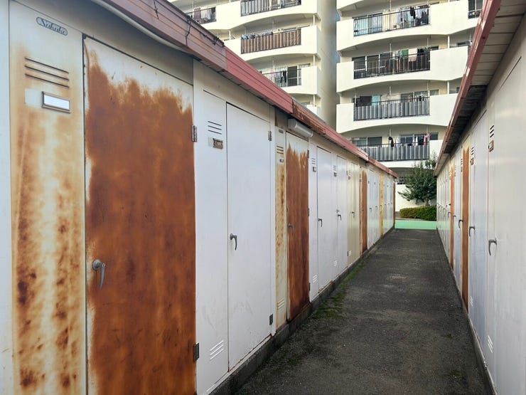 トランクルームがございます!大きい家電やキャンプグッズ・スポーツ用品など収納いただけます◎