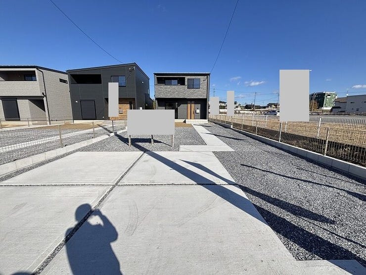 ゆとりある駐車スペース♪