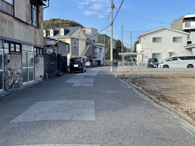 南側道路 東から西方向