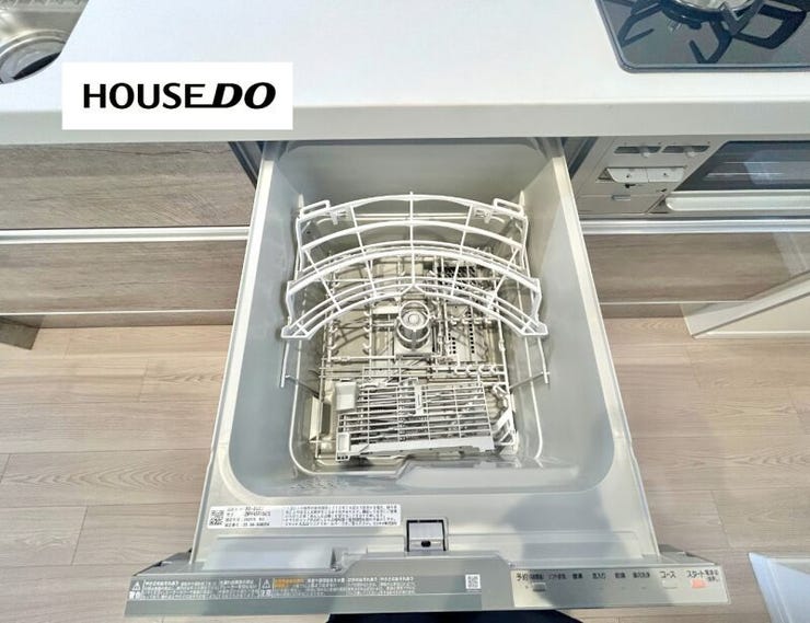 食洗機付で家事時間を10分短縮できます♪