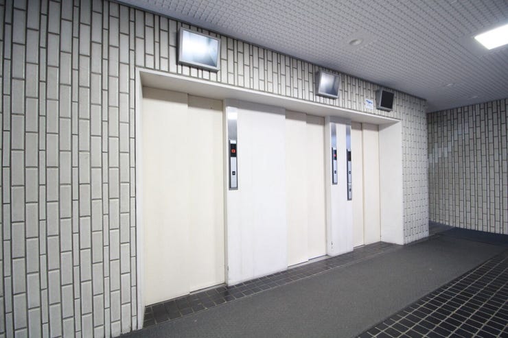 エレベーター完備のため荷物が多くなっても安心です!