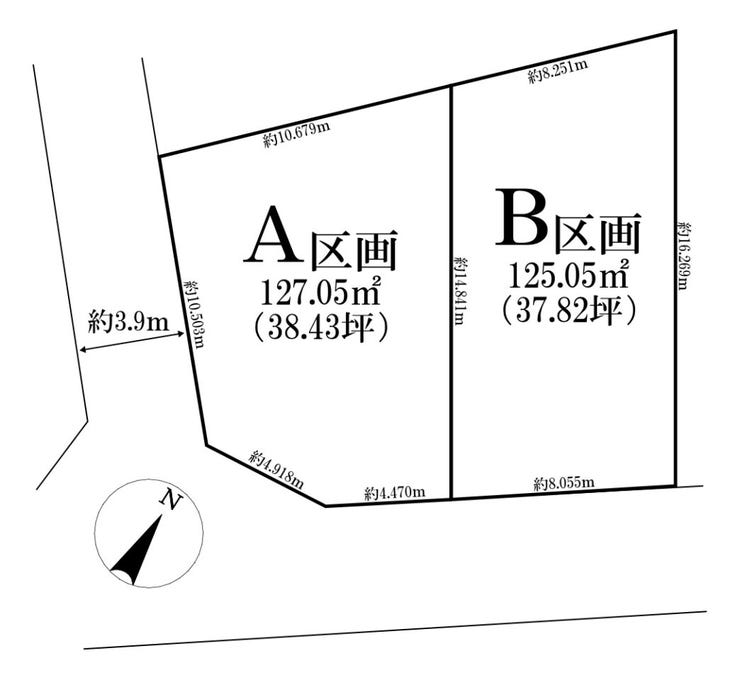 ◎区画図:A区画