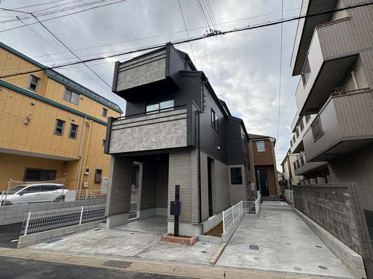 【外観】
市川市伊勢宿 新築戸建の外観です