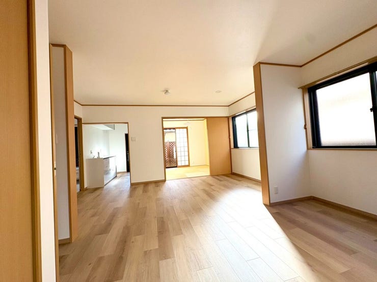 18帖のリビングです