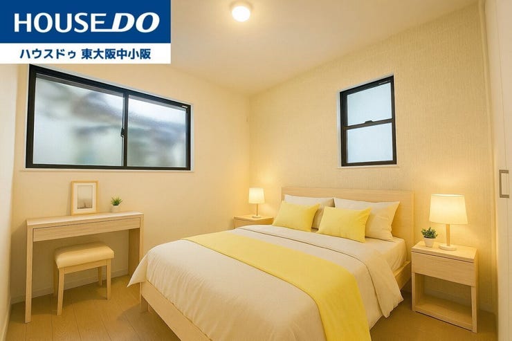 やわらかな光が差し込む、心地いい洋室
クローゼットつきでお部屋がスッキリ整う♪
家具レイアウトもしやすい癖のないお部屋