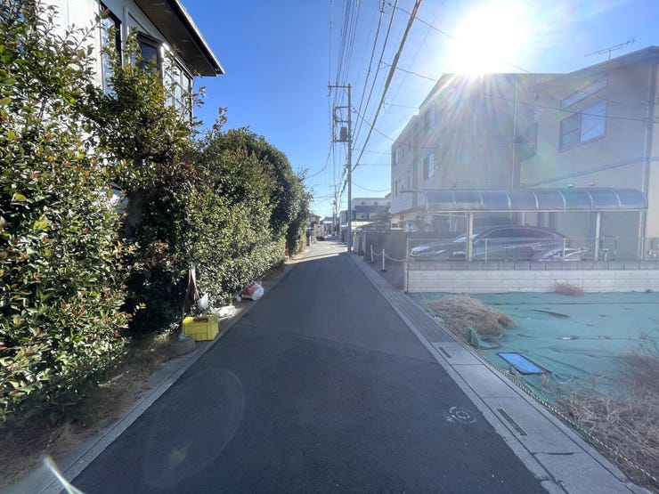 ◇北東側公道約4m