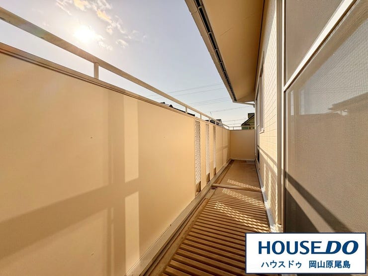 南向きバルコニーで陽当たりも良好です◎