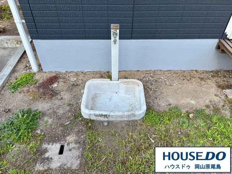 洗車時にも活躍してくれそうな立水栓も完備しています!