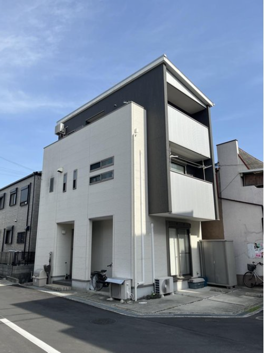 【外観】
北西角地物件!前面道路6.7m・4.7m