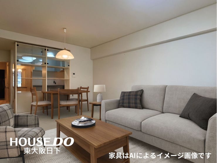 【リビング】
LDK15.5帖:家族みんなが爽やかに健やかに過ごせるように、溢れるたっぷり取り込んだリビングダイニング。集いの場、憩いの場としての快適性を求めたやすらぎの空間です♪