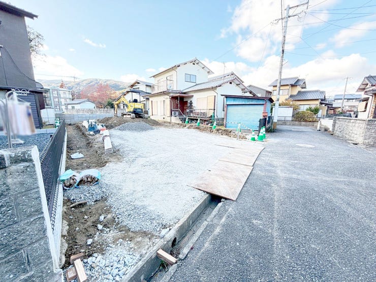 最寄り駅徒歩7分♪小倉南区朽網新築戸建て◎駐車場3台◎ファミリークローク◎全室洋室