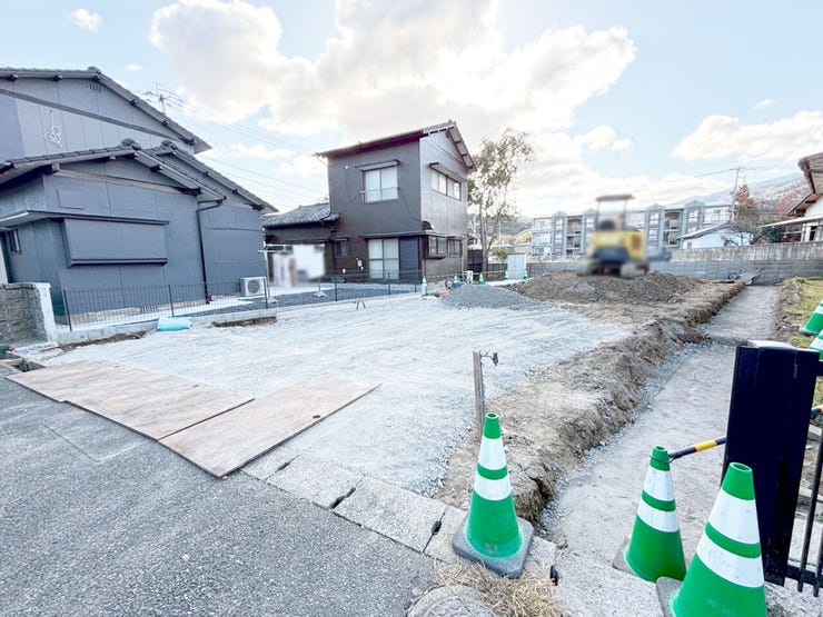 最寄り駅徒歩7分♪小倉南区朽網新築戸建て◎駐車場3台◎ファミリークローク◎全室洋室