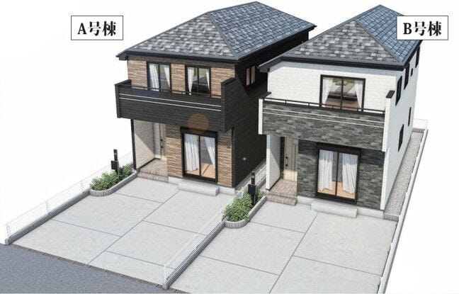 【外観】
市川市南大野1丁目 新築戸建の外観です