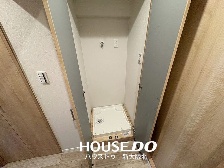 ■廊下部分にj洗濯機置き場があります!