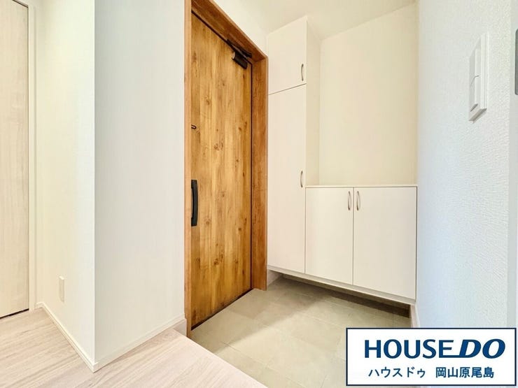 おでかけの時も帰った時も、「我が家」を最初に感じでもらえる素敵な空間に♪
※同施工会社の物件イメージ写真です。