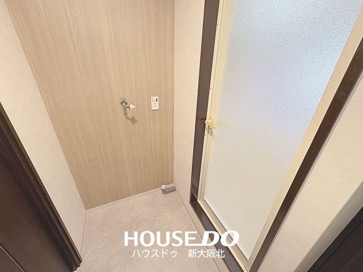 ■洗濯機置き場です!