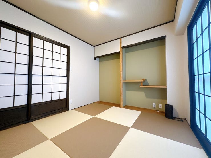 和室も日当たりが良く、明るい空間となっております。