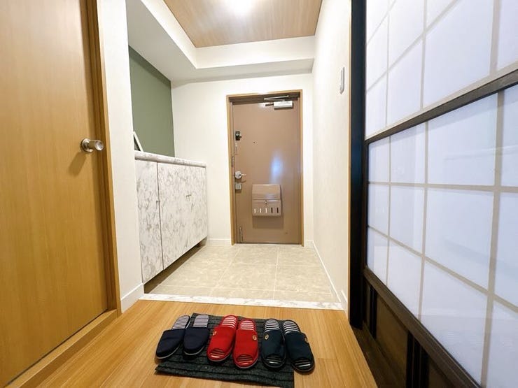 シューズBOXがあり玄関がすっきり片付きます◎