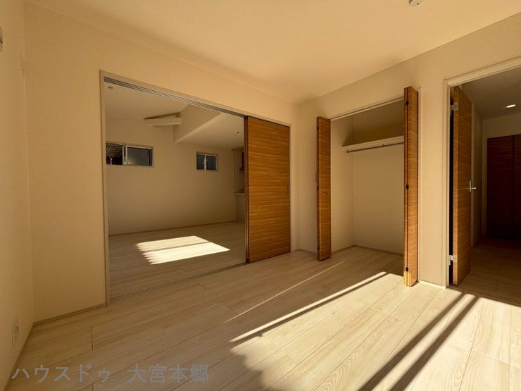 各お部屋に収納があるのでお部屋をフル活用できます。