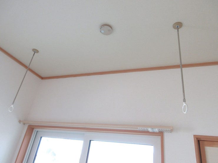 全居室に物干金物有り!