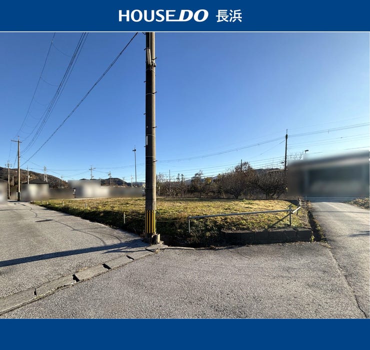 【外観】
米原市杉澤 493.64㎡(約149.32坪)のお土地です