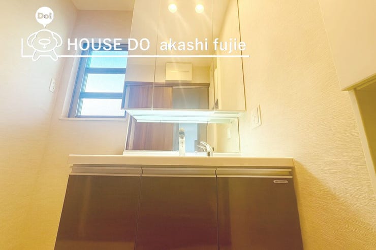 ※写真は家具消し加工後のCG画像です
広い脱衣スペースがうれしい♪