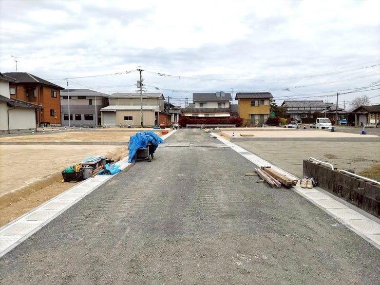 前面道路(北向き)2026年3月30日現在