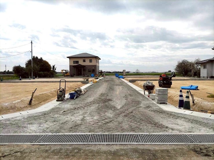 前面道路(南向き)2026年3月30日現在