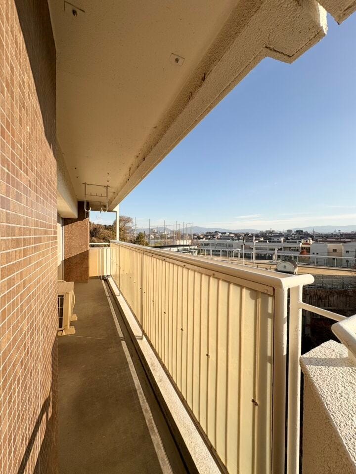 日当た良好なバルコニー!
洗濯物もよく乾きそう♪