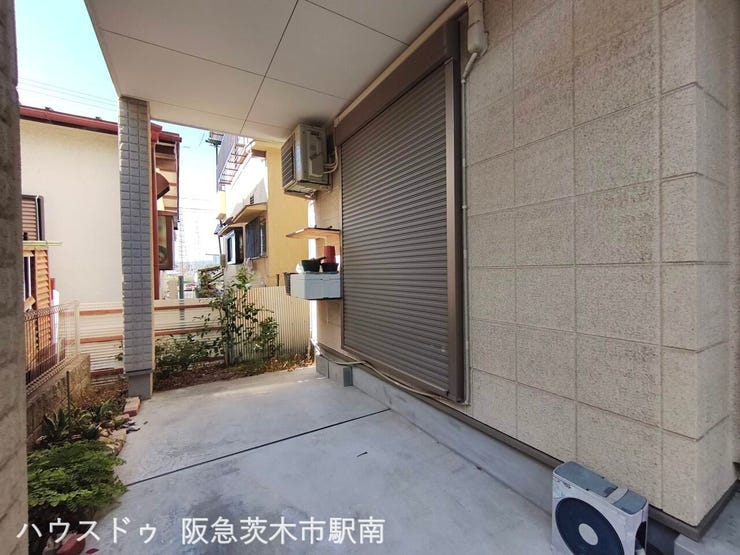 バイク、自転車置き場