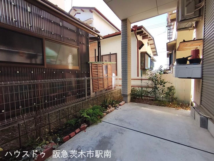 バイク、自転車置き場