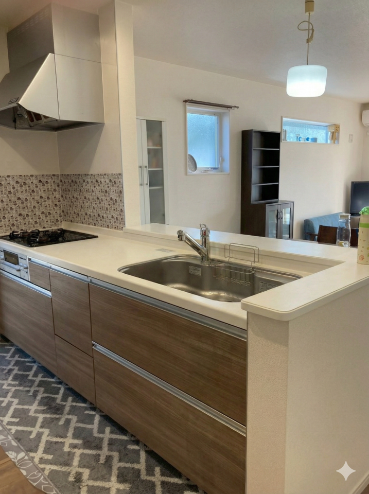 ※こちらの写真は家具消し等の加工を行っております。